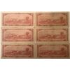 Image 2 : Lot of 6 Canada 2 Dollar 1954 Bank of Canada $2 Circulated Modified Portrait