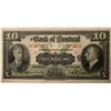 Image 1 : Canada 10 Dollars 1938 Bank of Montreal $10 Serial 212452