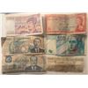 Image 1 : Lot of 6 Circulated Bills Currency Mixed Countries