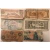 Image 2 : Lot of 6 Circulated Bills Currency Mixed Countries
