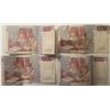 Image 1 : Lot of 4 Italy 1000 Lire 1990 Circulated