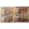 Image 2 : Lot of 4 Italy 1000 Lire 1990 Circulated