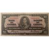 Image 1 : Canada 10 Dollars 1937 Bank of Canada $10 BC-24c