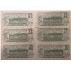 Image 2 : Lot of 6 Canada 1 Dollar 1973 Bank of Canada $1