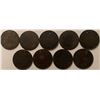 Image 1 : Lot of 9 Canada 1 Cent Penny One Cent Victoria Cull to about good