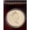 Image 2 : Canada Cased Silver PROOF Dollar $1 Uncirculated 1995