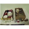 Image 1 : 2 boxes assorted glassware