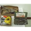 Image 1 : asst'd nails, tow strap, clevis, hook, drill bits, 8" clamp, etc