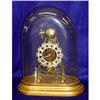 Image 1 : GOTHIC Inspired CHARMING Skeleton CLOCK 19c  #936411