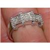 Image 1 : 18kt Gold 1.2Ct Princess Cut Diamond Ring 18k #936501