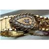 Image 1 : 14kt Gold Diamond Eloga Flip WATCH WRISTWATCH #936518