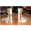 Image 1 : Egyptian marble bronze bookends sphinx  #936715