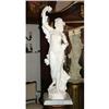Image 1 : Nouveau Carrara marble sculpture signed #936759