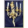 Image 1 : PR LOUIS XV GILT BRONZE 5 LIGHT SCONCE FRANCE #955293