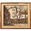 Image 1 : Framed Paris Street Scene, Post-Impressionist, #966822