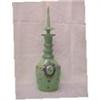 Image 1 : Green Opaline Jeweled painted Decanter #967182