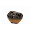 Image 1 : Meiji Japanese Bronze Censer Relief Butterfly #967242