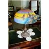 Image 1 : Reverse Painted Shade Lamp #967446