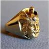 Image 1 : 14kt Gold Men's Neptune Poseidon Ring Classical #967468