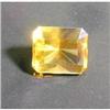 Image 1 : Citrine emerald cut 20x10x7 & 5.70ct loose #976252