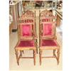 Image 1 : 1800's Walnut Hand Carved 6 Chairs #976611