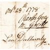 Image 2 : 1778 CHARLES GREY British Maj General in America Signed Sight Draft NY to London