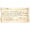 Image 1 : 1779 Declaration Signer FRANCIS HOPKINSON Document 4th US Bill of Exchange Paris