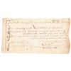 Image 2 : 1779 Declaration Signer FRANCIS HOPKINSON Document 4th US Bill of Exchange Paris