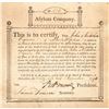 Image 7 : 1794 ROBERT MORRIS Signer Asylum Company Stock Certificate + ALL 3 US Documents!