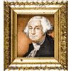 Image 1 : c. 1830 Choice Miniature Watercolor Portrait of President George Washington