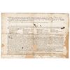 Image 2 : War of 1812 Newburyport's 1st Privateer Agreement Capt Allexander McCully + Crew