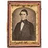 Image 2 : Dr. Ezra Abbot of Canton, MA. Identified Quarter & Sixth Plate Daguerrotypes