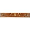 Image 1 : c 1860 Civil War Handcrafted Storage Box, Patriotic Inlaid Stars, Flags + Shield