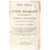 Image 1 : 1870 Book titled, TRIALS OF Mc.FARLAND - SICKLES & - (JOHN) BROWN, by F.G. Slone
