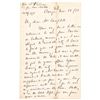 Image 1 : 1878 George B. McClellan Autograph Letter Signed as 24th Governor of New Jersey