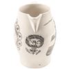 Image 3 : c. 1796 Historical Liverpool Creamware Pitcher/Jug: O Liberty Thou Goddess! Poem