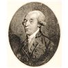 Image 2 : 1812 Unique 4th U.S. President James Madison Portrait Historical Liverpool Plate
