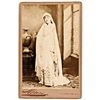 Image 1 : c. 1880 Cabinet Card Photograph of Sarah Bernhardt by Sarony, New York