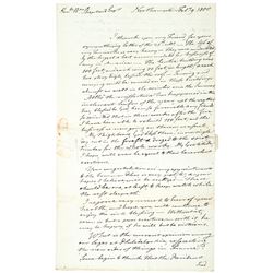 1800 Federal Period Political + Historic Letter to WILLIAM SHEPARD in Congress