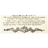 Image 3 : 1850 President ZACHARY TAYLOR Rare Color Mourning Silk Ribbon