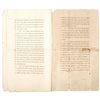 Image 3 : 1838 Printed Senate Bill 264 Reorganizing the Department of Indian Affairs