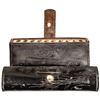 Image 4 : c. 1878 Indian Wars .45-70 Leather Cartridge Box with Brass NY Insignia Plate
