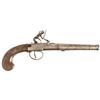 Image 1 : c. 1750 French + Indian War Large English Box-Lock Flint Pistol by R. Coffin