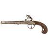 Image 2 : c. 1750 French + Indian War Large English Box-Lock Flint Pistol by R. Coffin