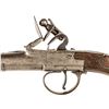 Image 4 : c. 1750 French + Indian War Large English Box-Lock Flint Pistol by R. Coffin