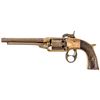 Image 1 : c. 1856 Military Contract Navy Model Percussion Revolver Savage + North Figure 8