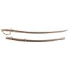 Image 1 : 1864-Dated Civil War Period Model 1860 Cavalry Sword by Ames with its Scabbard