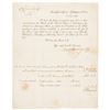 Image 2 : 1801-02 Scarce Barings’ Disbursement Forms for the Bank Of The United States