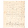 Image 1 : 1824 Letter to Rev. War General WILLIAM BARTON Regards Pension + Gen. Lafayette