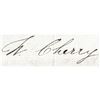 Image 3 : WILBER H. CHERRY, Autograph Letter Signed 1851 Texas Printer and Publisher